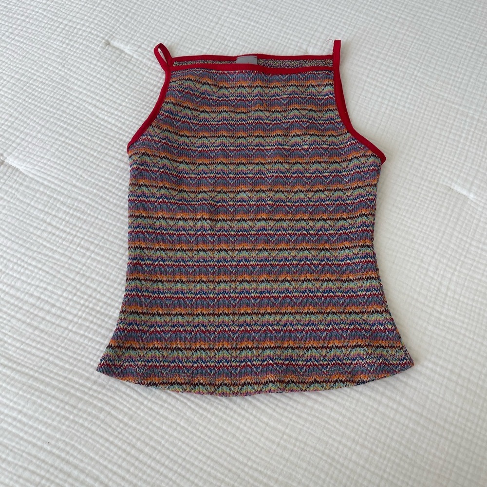 Vintage colorful tank top